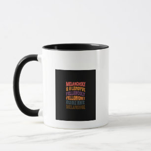 Taza Melancolía del tazón del café