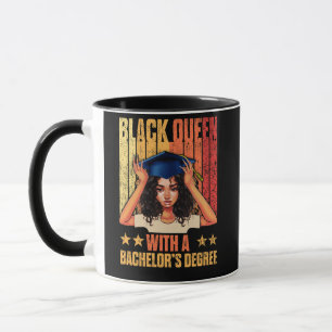 Taza Melanin Grado de Bachelor de Reina Negra 2022