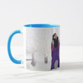 Taza Melanina en la nieve | Invierno | Chicas de moda |