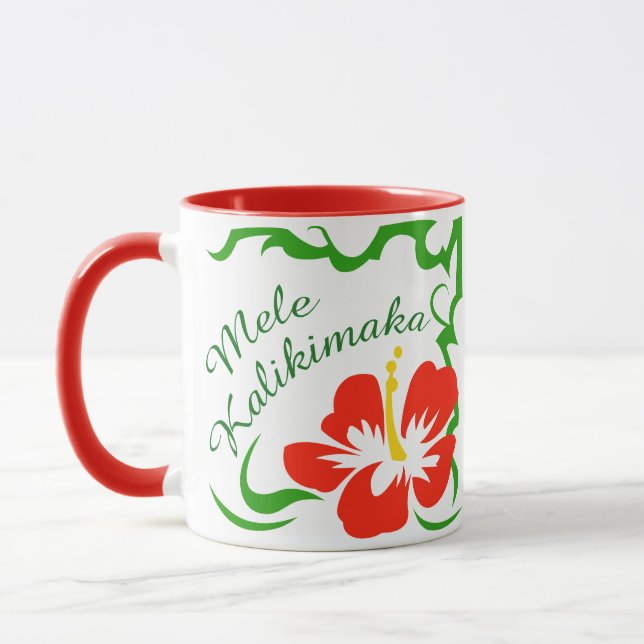 Taza Mele Kalikimaka (Izquierda)