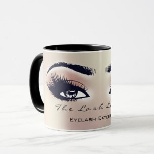 Taza Melocotón BlushPink del estudio del maquillaje del