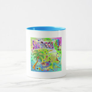 Taza Melody Mug, eterno y eterno, de San Diego
