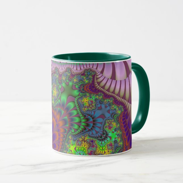Taza Melt verde y Naranja (Anverso derecho)