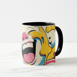 Taza Melting Joy – Ice Cream Pop Art Explosion