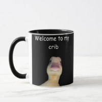 Meme del Pato Divertido – “Bienvenido a Mi Casa” A