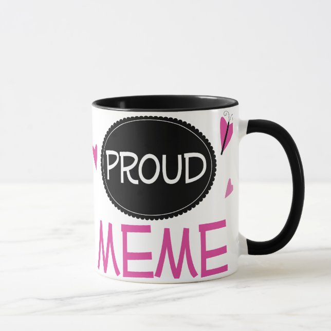 Taza Meme orgulloso (Derecha)
