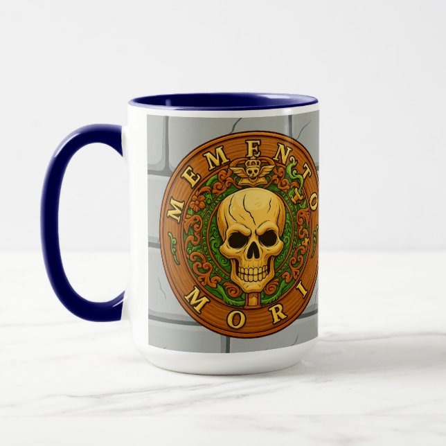 Taza Memento Mori Mug by Phil Elmore (Izquierda)