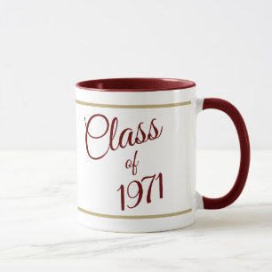 Taza ¡Memorable! Clase de 1971 Reunion Mug