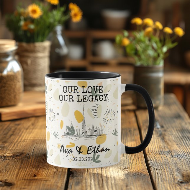 Taza Memoria de Dubái personalizada - Punto de referenc (Subido por el creador)