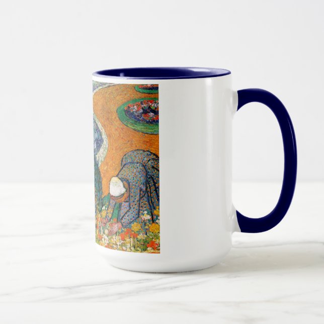 Taza Memoria del jardín en Etten Vincent van Gogh (Derecha)