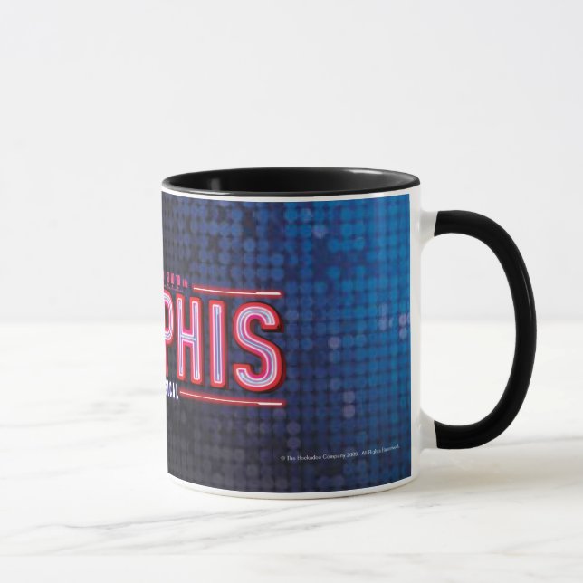 Taza MEMPHIS - el logotipo musical (Derecha)