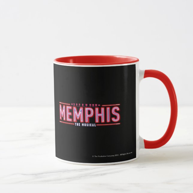 Taza MEMPHIS - el logotipo musical (Derecha)