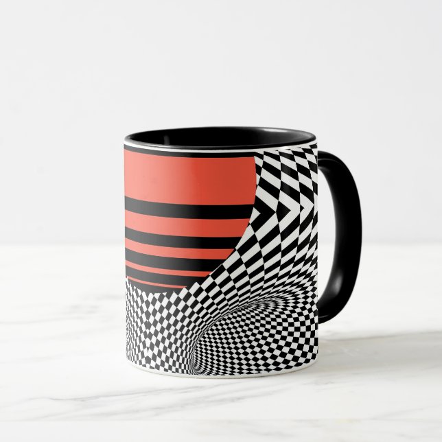 Taza Memphis OpArt (Anverso derecho)