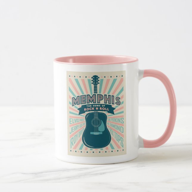 Taza Memphis, TN: Serie de guitarras | Rock-N-Roll