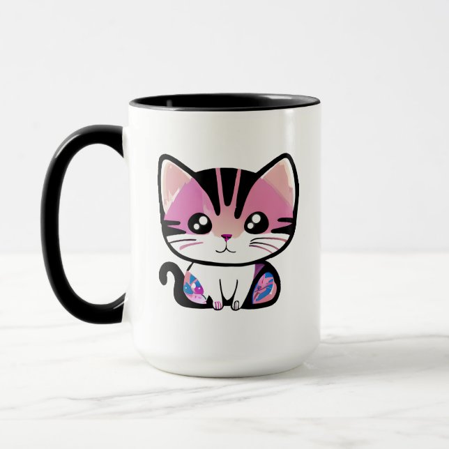 Taza Menos personas, más gatos (Izquierda)