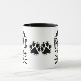 Taza Menos personas más gatos