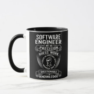 Taza Mens Software Engineer funny saying