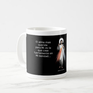 Taza mensaje de Jesus misericordioso