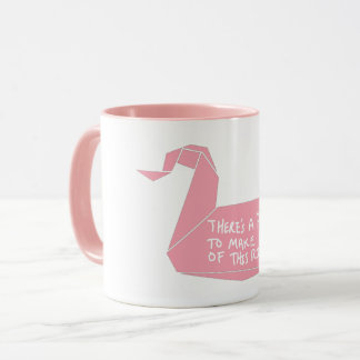Taza Mensaje de la grúa de la fuga