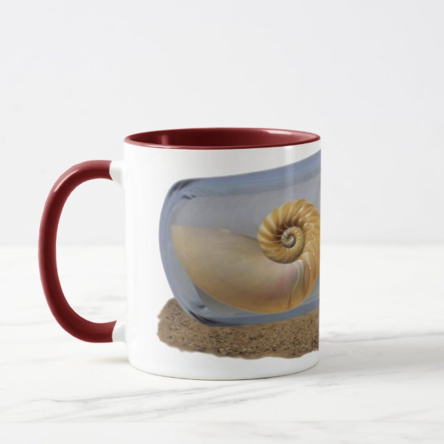 Taza Mensaje En La Bomba De Botella (Izquierda)