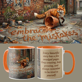 Taza Mentalidad de Crecimiento Zorro Animalcore Terapia