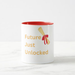 Taza Mentes de desplazamiento de graduación desbloquead