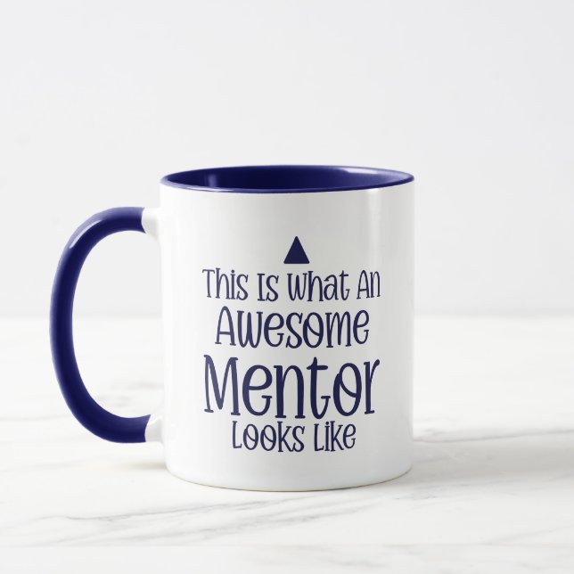 Taza Mentor Appreciation Mug – Personalized Gift (Izquierda)