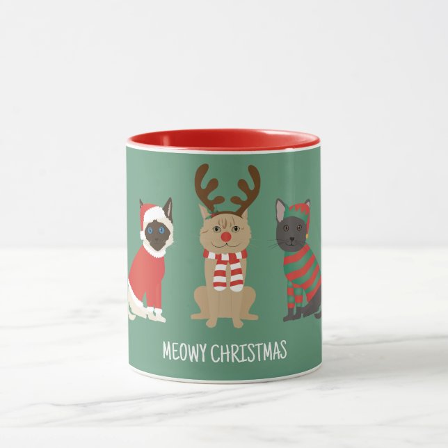 Taza Meowy Navidades Cats (Centro)