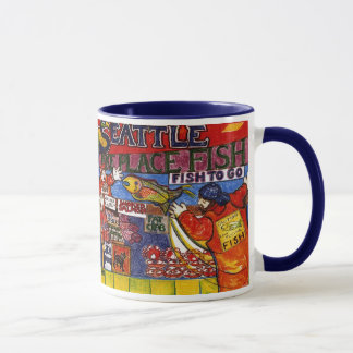 Taza Mercado de pescados de Seattle