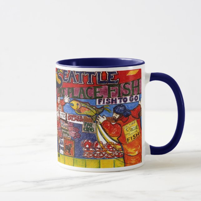 Taza Mercado de pescados de Seattle (Derecha)