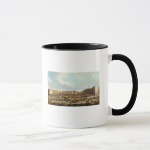 Taza Mercado de Smithfield, grabado por R.G. Reeve