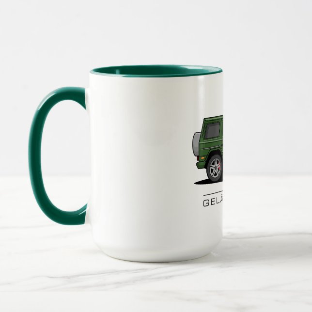 Taza Mercedes Benz 4x4 SUV Luxury Car G Wagon (Izquierda)
