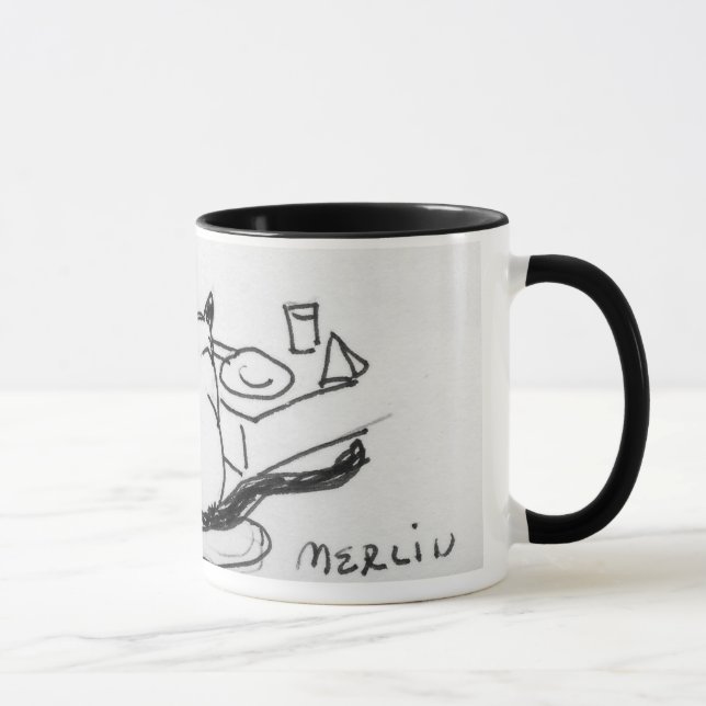 Taza MERLIN, socio de la cena (Derecha)