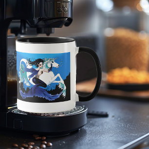 Taza Mermaid Sea Horario Fairy Blue