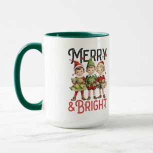 Taza Merry Bright Navidades Mug
