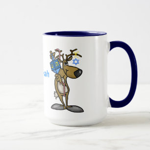 Taza Merry Chrismukkah Reindeer Mug