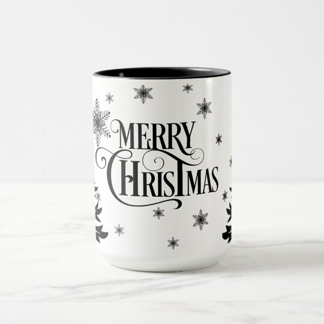 Taza Merry Christmas and good Wisches (Centro)