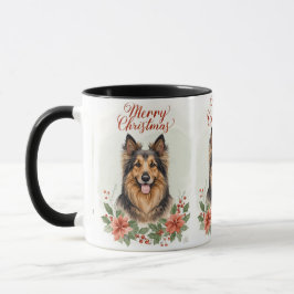 Taza Merry Christmas Dog Cozy Holiday Mug