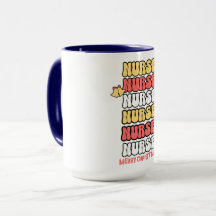 Merry Christmas Enfermera café Combo Mug