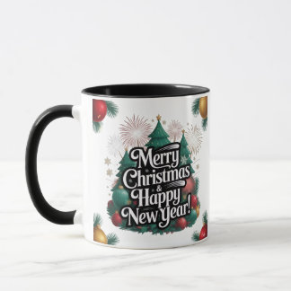 Taza Merry Christmas & happy New year