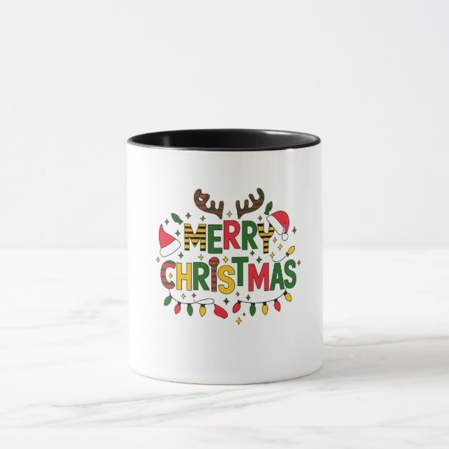 Taza Merry Christmas Mug T-Shirt (Centro)