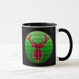 TAZA MERRY CHRISTMAS REINDEER