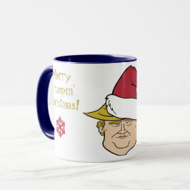 Taza Merry Maga Trump Navidades Mug