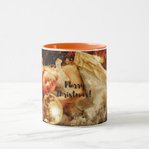 Taza Merry-Navidades Moon Angel