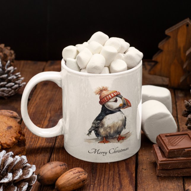 Taza Merry Puffin, personalizado (Subido por el creador)