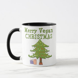 Taza Merry Vegan Navidades