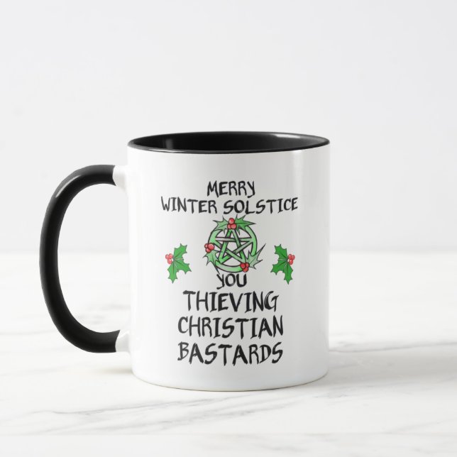 Taza merry winter solstice (Izquierda)