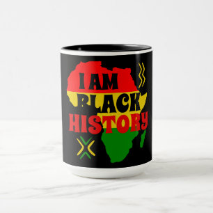 Taza Mes de la Historia Negra, afroamericano