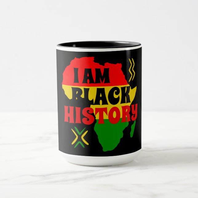 Taza Mes de la Historia Negra, afroamericano (Centro)