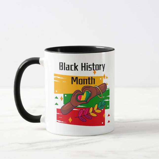 Taza Mes de la Historia Negra celebrando el auge juntos (Izquierda)